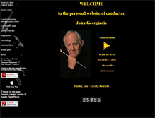 Tablet Screenshot of johngeorgiadis.com